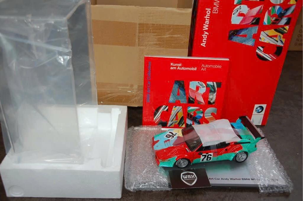 !! SALE !! BMW M1 ART CAR WARHOL Minichamps ZIE INFO WRH, Hobby en Vrije tijd, Modelauto's | 1:18, Verzenden, Zo goed als nieuw