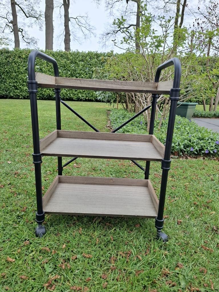 Serveerwagen met 3 planken, Ophalen of Verzenden