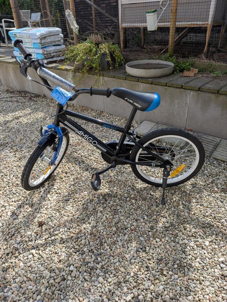 Amigo Fun Ride kinderfiets 18 inch, Ophalen, Gebruikt, 16 tot 20 inch