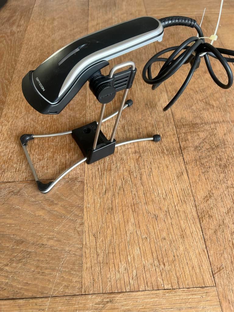 Opticon OPR-2001 Barcodescanner met standaard, Computers en Software, Scanners, Ophalen of Verzenden, Gebruikt, Overige typen