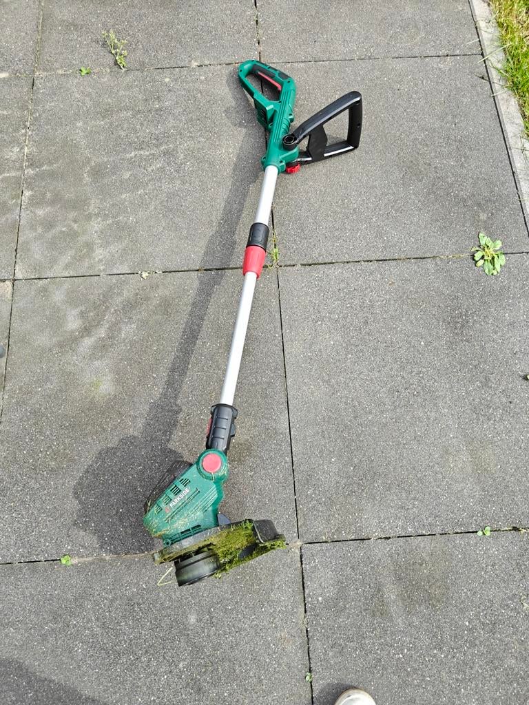 Parkside Accu Grastrimmer - Gebruikt, Tuin en Terras, Grastrimmers, Ophalen, Gebruikt, Accu
