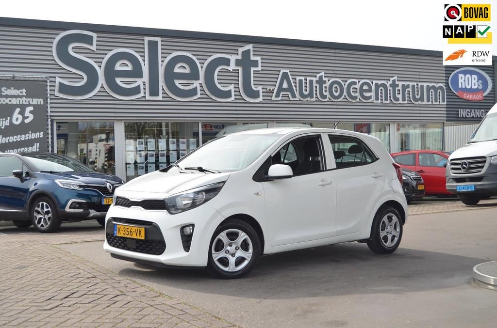 Kia Picanto 1.0 DPi ComfortLine|AIRCO|CRUISE|BLUETOOTH, Auto's, Kia, Voorwielaandrijving, Gebruikt, Wit, Origineel Nederlands