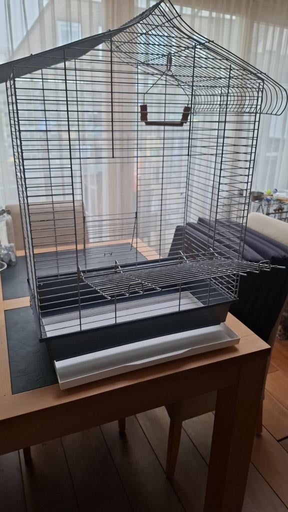 Vogelkooi, Ophalen, Gebruikt, Metaal, Vogelkooi