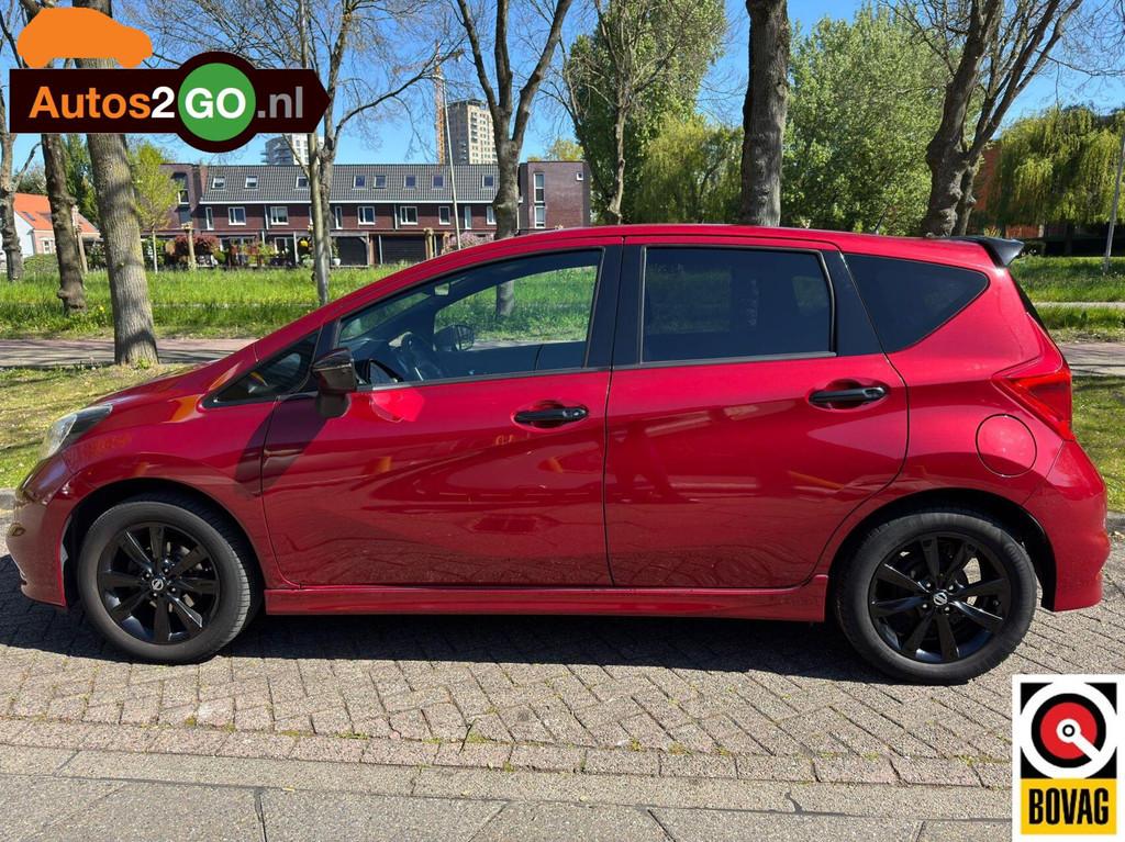 Nissan Note 1.2 Black Edition, Auto's, Nissan, Euro 6, 1198 cc, 49 €/maand, Bedrijf