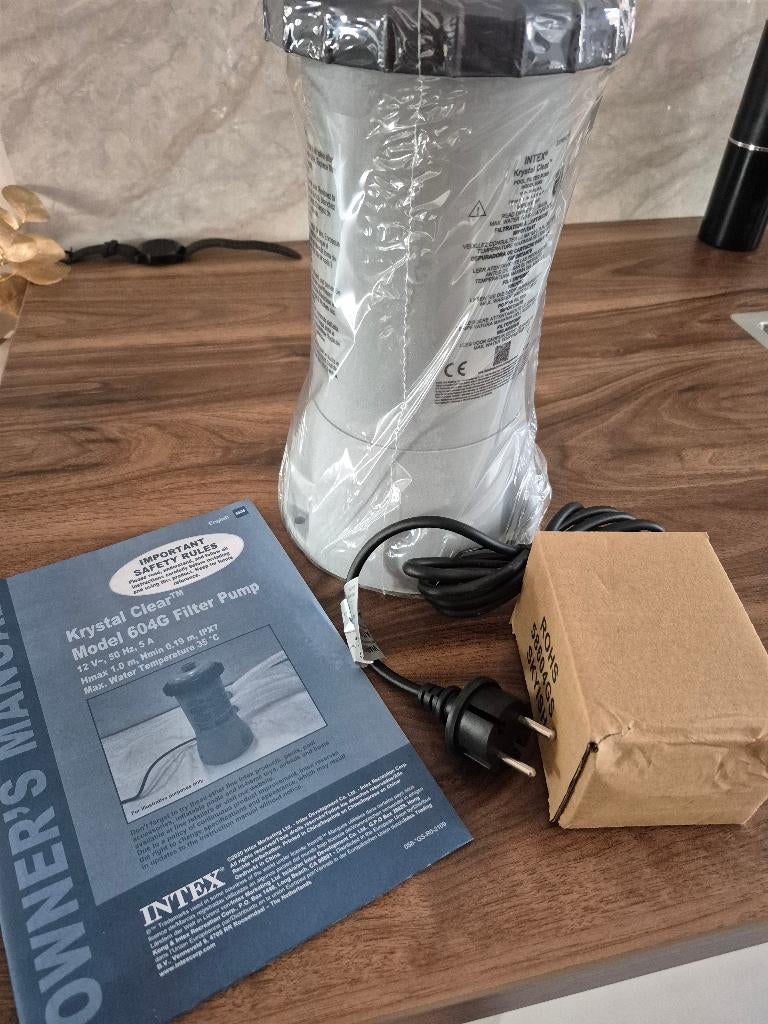 Intex zwembadfilter pomp 604G, Tuin en Terras, Zwembad-toebehoren, Ophalen, Nieuw, Zwembadpomp