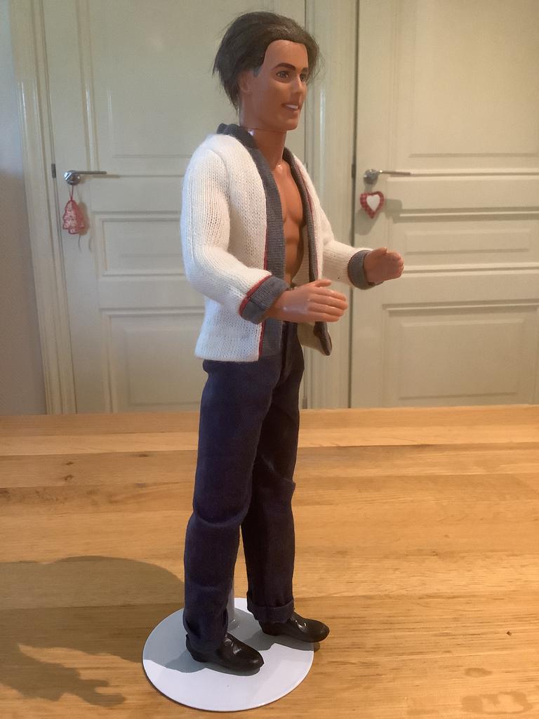 Barbie Ken pop Mattel 1968  indonesia dubb. Met sportpak, Ophalen of Verzenden, Zo goed als nieuw, Pop