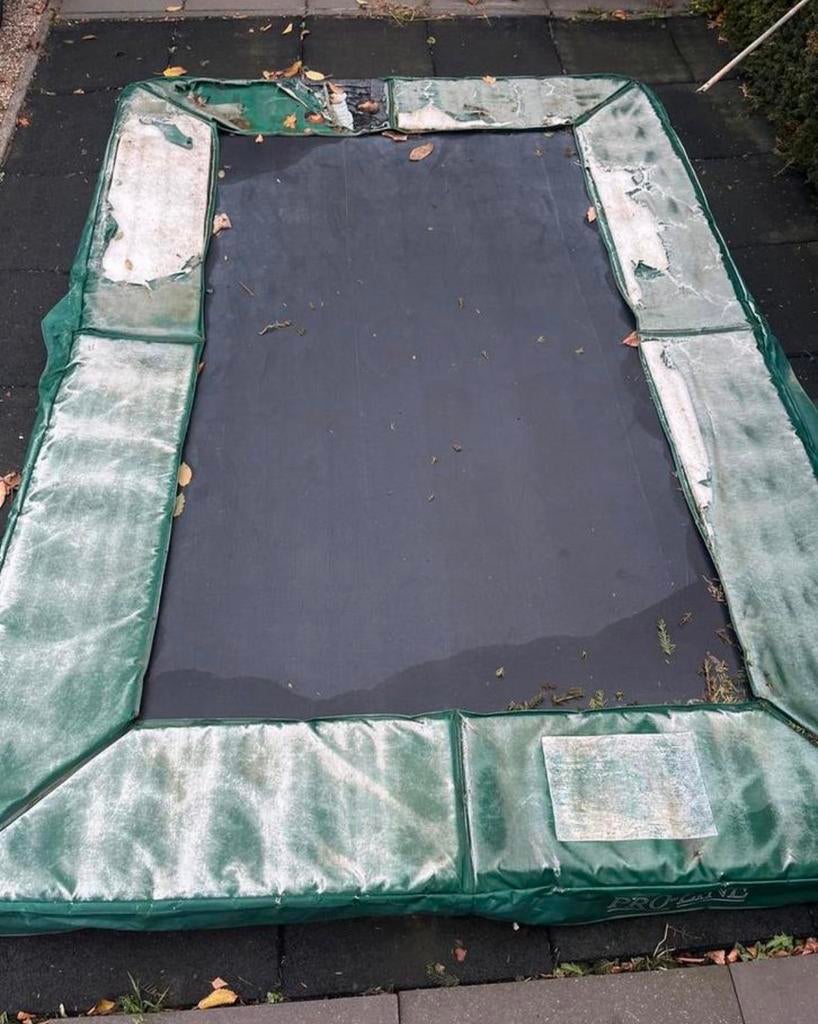 Gebruikte trampoline (Pro-Line), Ophalen, Gebruikt