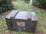 Duitse munitiekist Nebelwerfer 12 Nb.K. 1940, gemarkeerd., Ophalen of Verzenden, Landmacht, Nederland