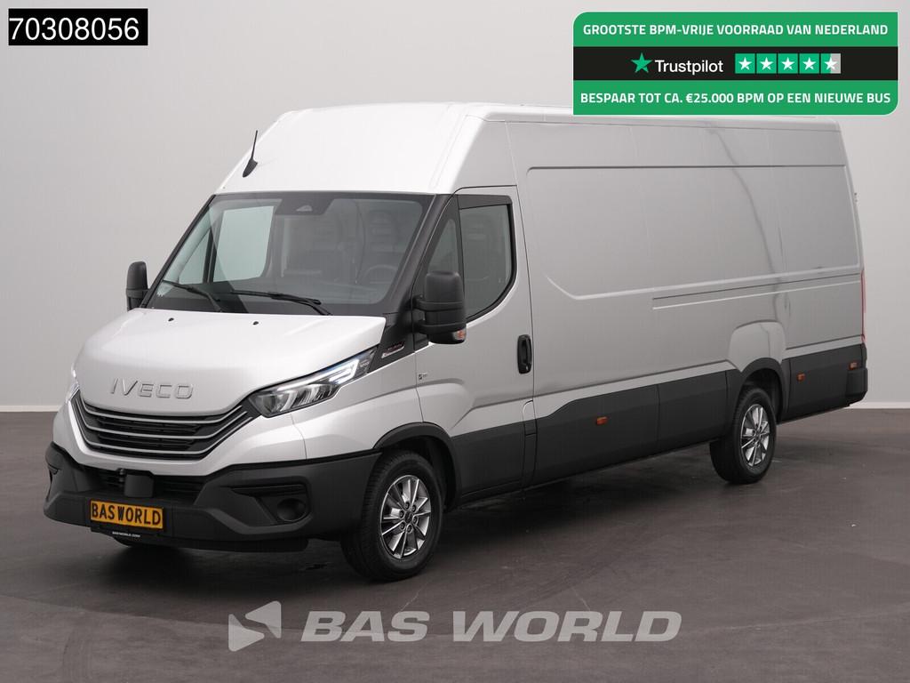 Iveco Daily 35S21 3.0L Automaat L3H2 210PK ACC LED Airco Cam, Auto's, Automaat, Stof, Euro 6, 4 cilinders