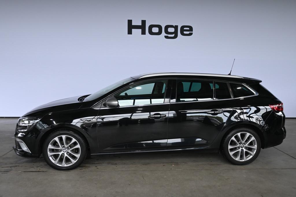 Renault Mégane Estate 1.3 TCe GT-Line Clima Navigatie Trekh, Stof, Gebruikt, 4 cilinders, Zwart