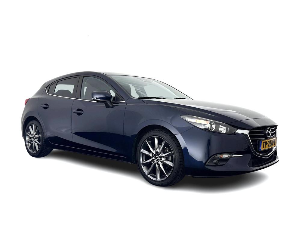 Mazda 3 2.2 SkyActiv-D 150 SkyLease *HEATED-COMFORTSEATS | N, Auto's, Voorwielaandrijving, Stof, Gebruikt, 4 cilinders