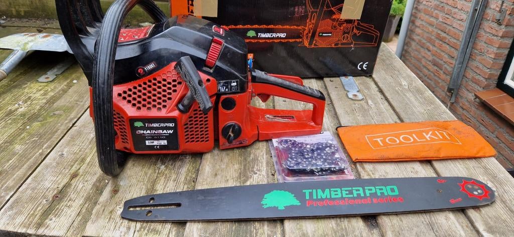 Kettingzaag, Ophalen, Gebruikt, 70 mm of meer, Kettingzaag