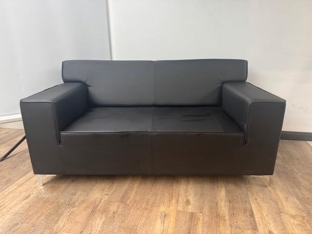 B-keus entree bank kunstleder, Huis en Inrichting, Fauteuils, 125 cm of meer, 75 tot 100 cm, Ophalen of Verzenden