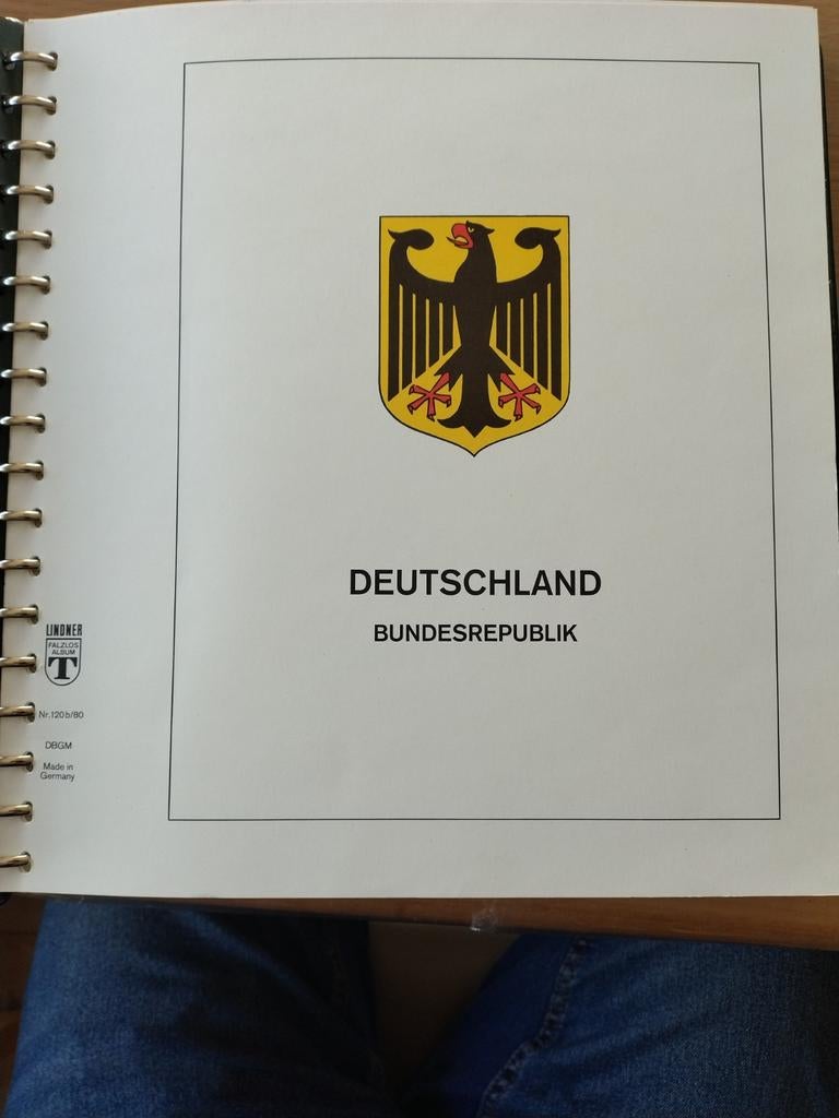 Duitsland 1971 t/m 1981 veel postfris in Lindner, Ophalen of Verzenden, BRD