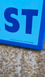 Origineel emaille reclamebord Rixe Dienst motorfietsen., Reclamebord, Gebruikt, ., Ophalen of Verzenden