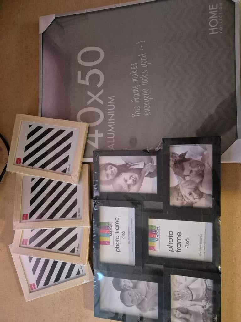 Diverse fotolijsten, nieuw in originele verpakking, Ophalen, Nieuw