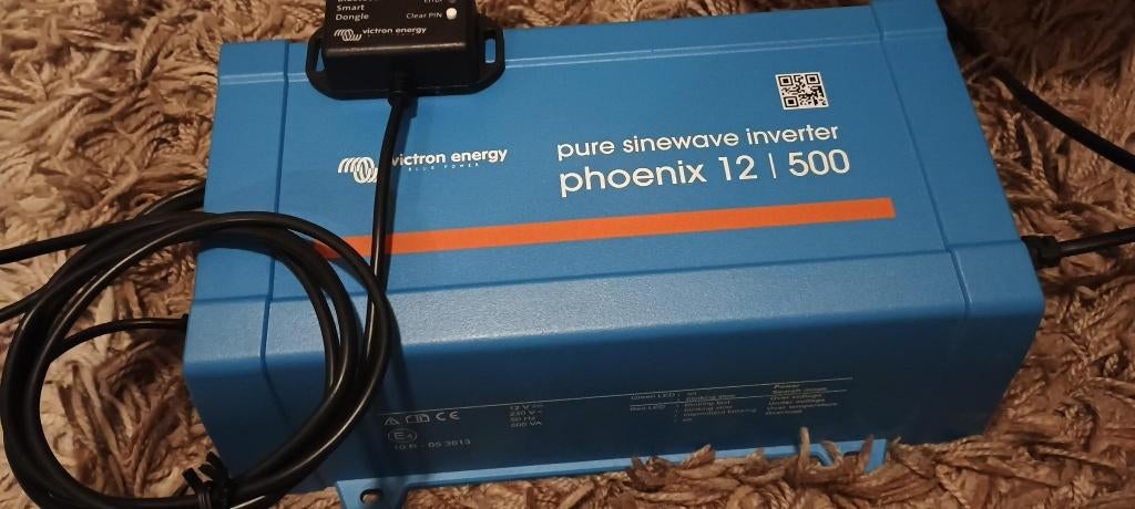 omvormer Victron Energy Phoenix 12/500VA, Caravans en Kamperen, Camper-accessoires, Ophalen of Verzenden, Zo goed als nieuw