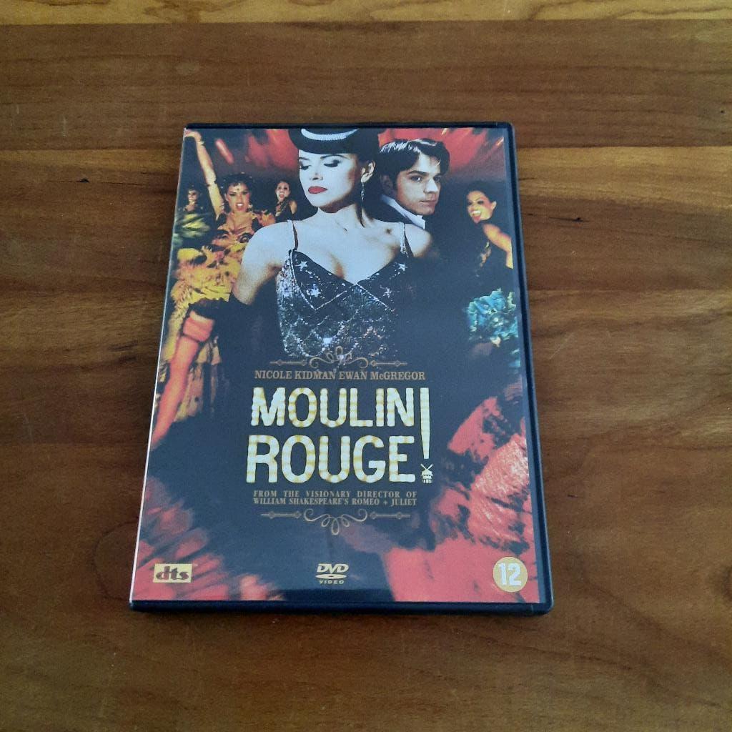 DVD van de film Moulin Rouge, Vanaf 12 jaar, Ophalen of Verzenden, Zo goed als nieuw, Drama