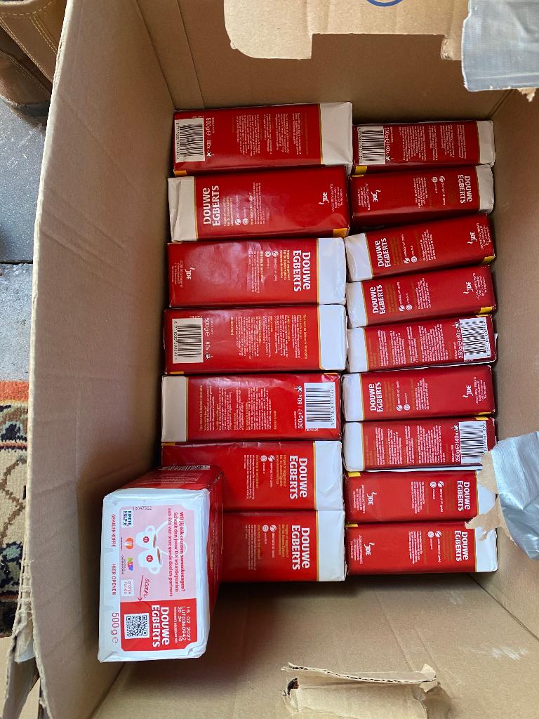 Te koop GROVE MALING douwe Egberts, Ophalen