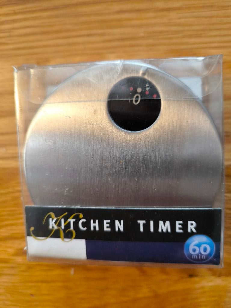 Kookwekker, roestvrij staal . Nieuw in verpakking., Huis en Inrichting, Keuken | Keukenbenodigdheden, Ophalen of Verzenden, Nieuw