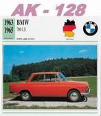 Ak128 autokaart bmw 700 ls ( 1963 - 1965 ), Ophalen of Verzenden, Zo goed als nieuw, Auto's