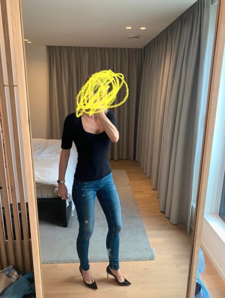 García skinny jeans, maat 27, Kleding | Dames, Spijkerbroeken en Jeans, Ophalen of Verzenden, Gedragen, Blauw, W27 (confectie 34) of kleiner