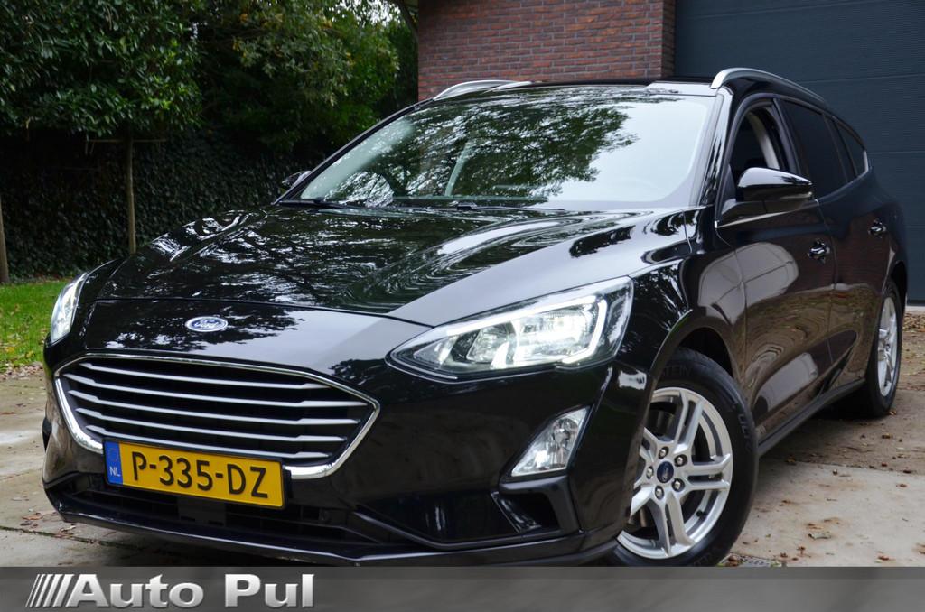 Ford Focus Wagon 1.0 EcoBoost Hybrid Trend Edition Business, Auto's, Ford, Gebruikt, Euro 6, Zwart, Origineel Nederlands