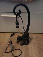 Unieke Zwarte Kat Lamp - Sfeervolle Tafellamp, Huis en Inrichting, Ophalen of Verzenden, Zo goed als nieuw, Modern, Speels, Uniek