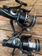 2 Angling Pursuits vishengels met 2 molens, Ophalen of Verzenden, Gebruikt, Complete hengel