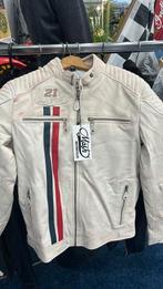 Motorjas Nieuw crème kleurig Mash diverse maten, Motoren, Ophalen of Verzenden, Nieuw met kaartje, Heren, Jas | leer