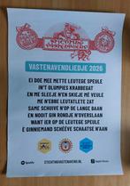 Vastenavend posters krabbegat 2026, Ophalen, Zo goed als nieuw