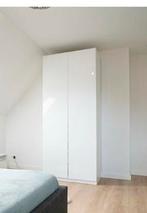 Ikea pax kastdeuren garderobe hoogglans wit 50 x 229 cm, Ophalen, 50 tot 100 cm, 200 cm of meer