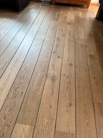 Massief eiken vloerdelen, Verzenden, Vloerdelen of -planken, Zo goed als nieuw, 10 m² of meer
