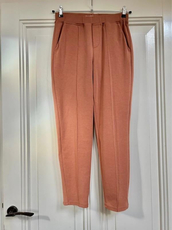 Yaya (roest)bruine sweatstof broek maat 38, Kleding | Dames, Maat 38/40 (M), Bruin, Ophalen of Verzenden, Zo goed als nieuw