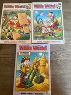 Willie Wortel Vakantieboeken - 3 Inventieve Boeken, Boeken, Stripboeken, Meerdere stripboeken, Ophalen of Verzenden, Gelezen