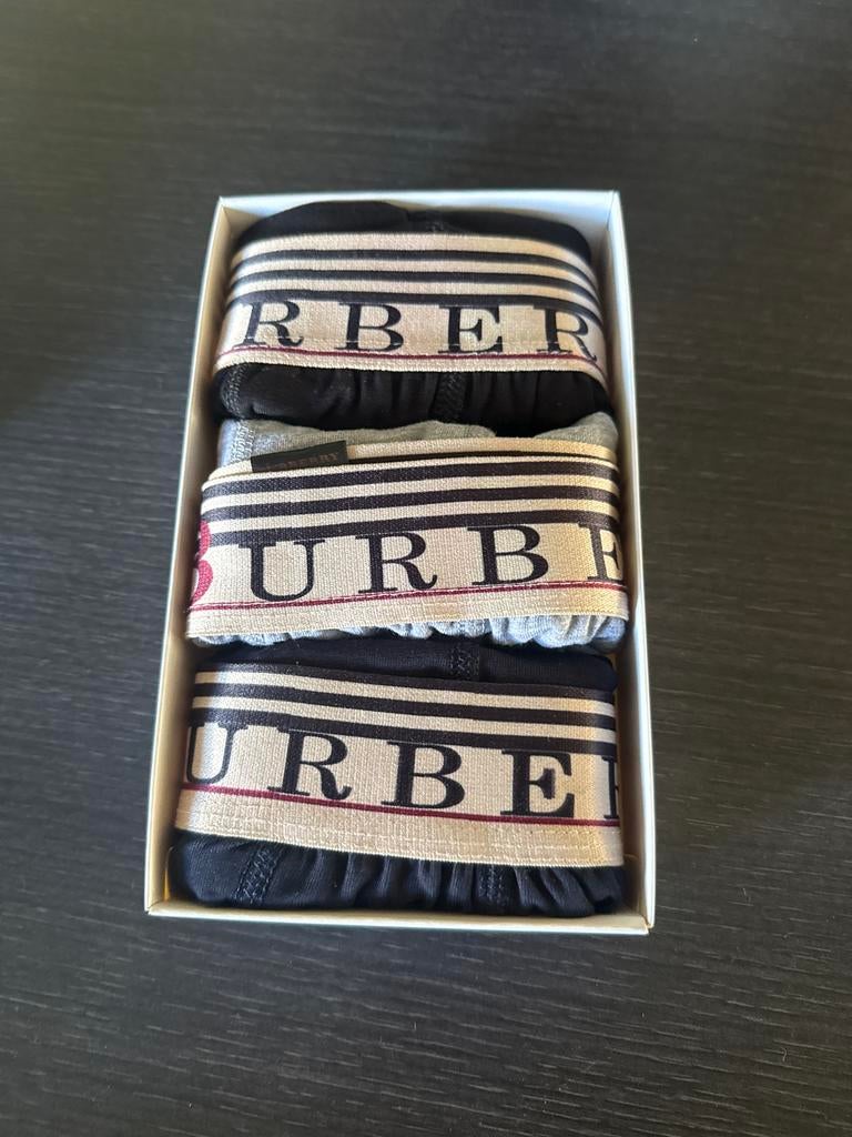 Burberry Boxershorts Maat M (Nieuw in doos), Ophalen of Verzenden, Zwart, Boxer