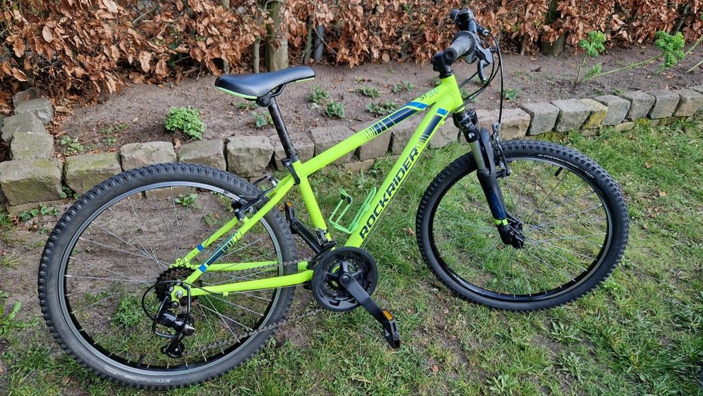 Rockrider ST500 24 inch wielen(gereserveerd), Fietsen en Brommers, Fietsen | Jongens, Ophalen, Gebruikt, 24 inch, Versnellingen