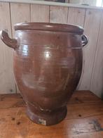 Antieke Keulse pot met oor en scheur, Ophalen of Verzenden