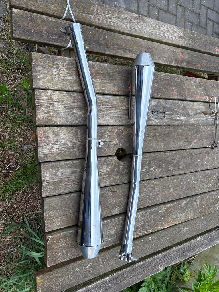 Guzzi Lemans uitlaten dempers uitlaat, Ophalen of Verzenden