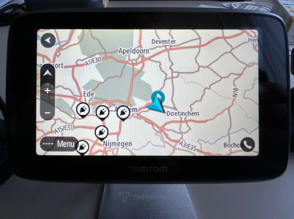 TomTom GO 5200 GPS Navigatiesysteem met Lifetime Updates, Auto diversen, Autonavigatie, Ophalen of Verzenden, Gebruikt