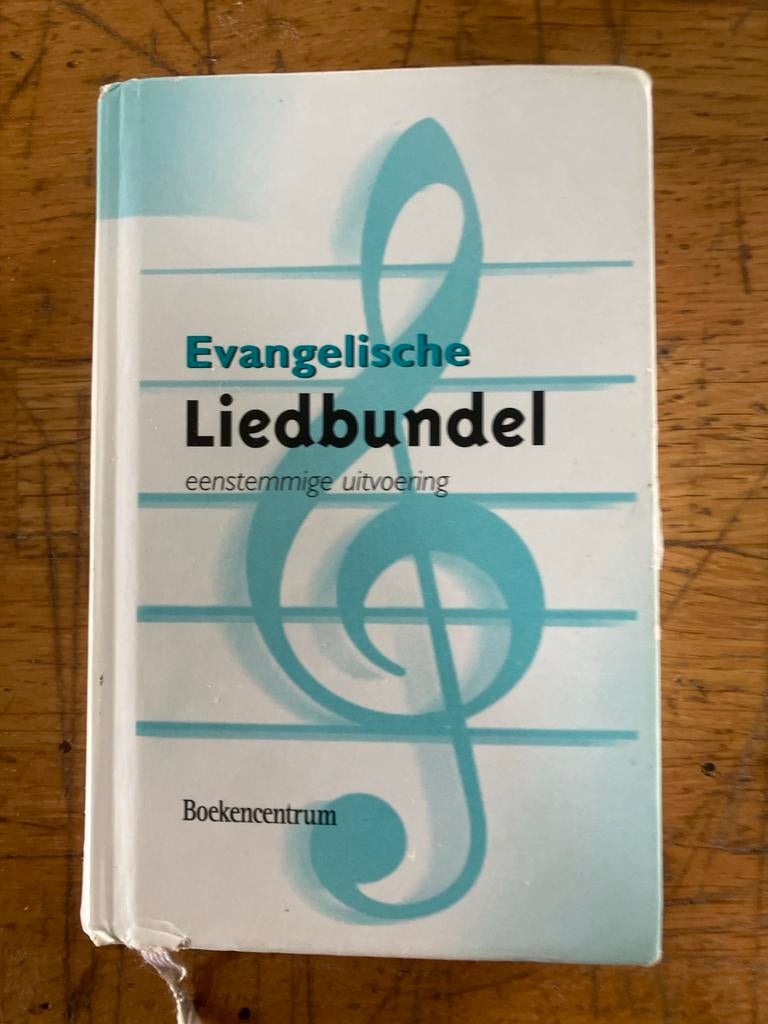 Evangelische Liedbundel eenstemmige uitvoering, Boeken, Ophalen of Verzenden, Gelezen, Christendom | Protestants