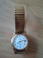 Goudkleurig Osco-Matic Polshorloge - Gebruikt, Ophalen of Verzenden, Gebruikt