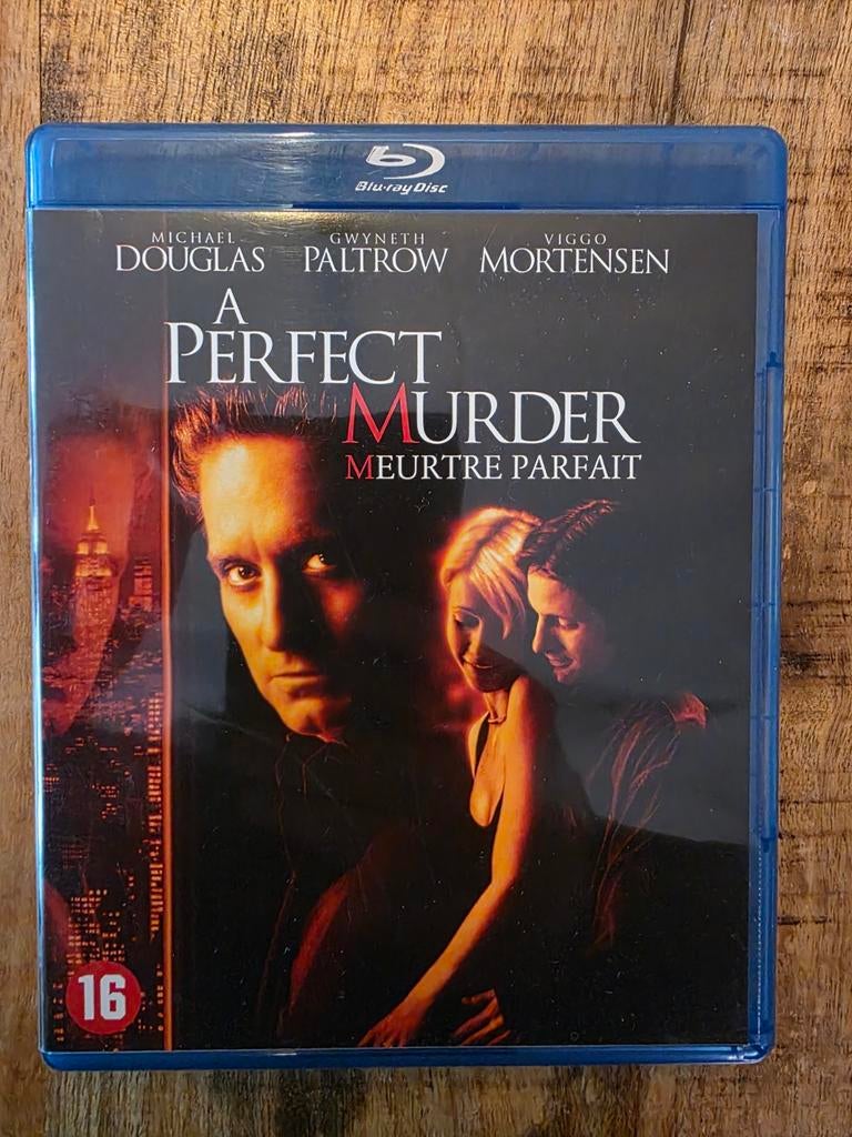 A Perfect Murder Blu-ray - Thriller met Michael Douglas, Ophalen of Verzenden