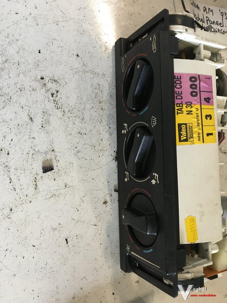 Citroen XM 1993 Kachelbedieningspaneel, Auto-onderdelen, Dashboard en Schakelaars, Gebruikt, -, -, Ophalen of Verzenden