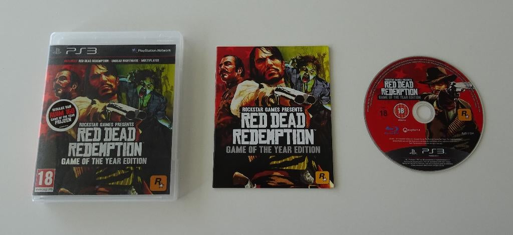 Red Dead Redemption Game Of The Year Edition -  Sony PS3, 1 speler, Zo goed als nieuw, Vanaf 3 jaar, Ophalen