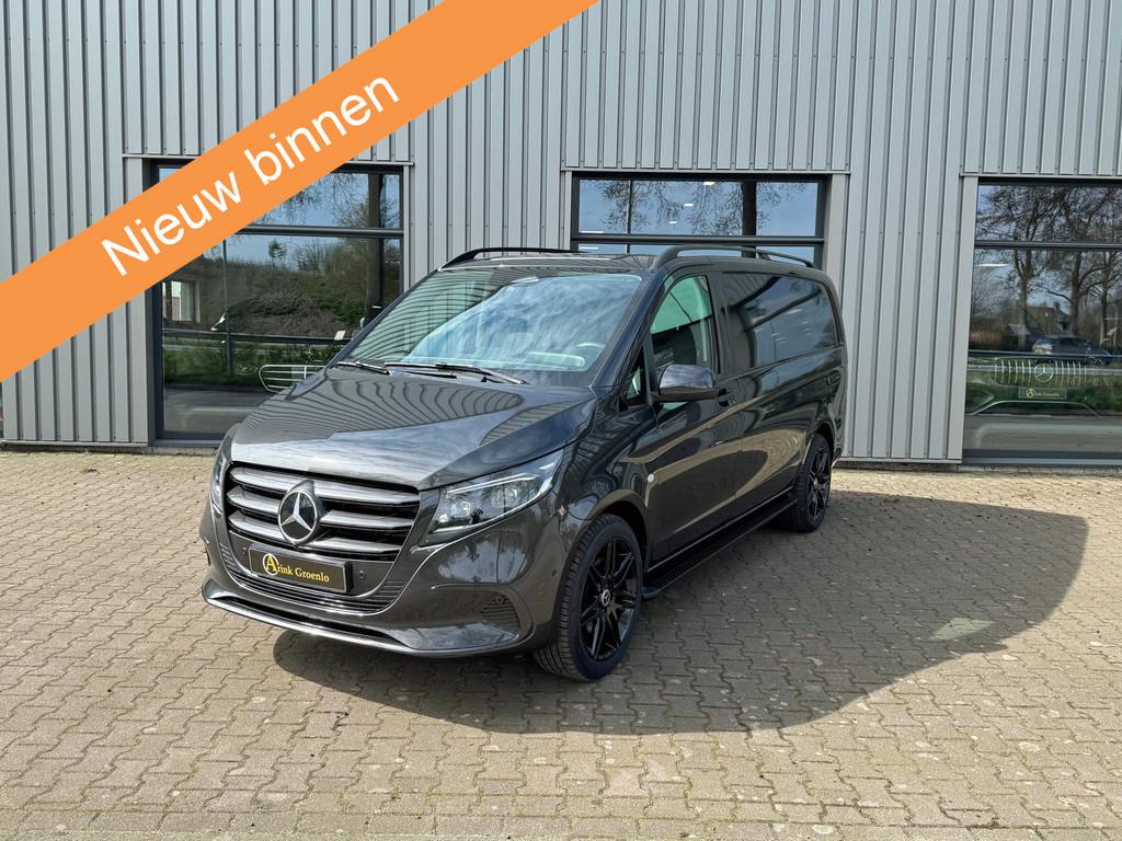 Mercedes-Benz Vito 116 L2 Pro Bpm vrij Multibeam 19 Inch 2.5, Automaat, 12 maanden, Gebruikt, Zwart