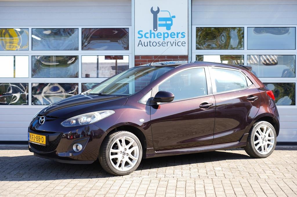 Mazda 2 1.5 GT-M, Auto's, Mazda, Bedrijf, Te koop, ABS, Airbags, Airconditioning, Centrale vergrendeling, Climate control, Cruise Control
