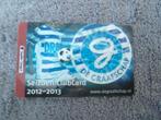Seizoenclubcard. De Graafschap. 2012/2013  Lichtblauw, Ophalen of Verzenden, Gebruikt, Overige binnenlandse clubs, Overige typen