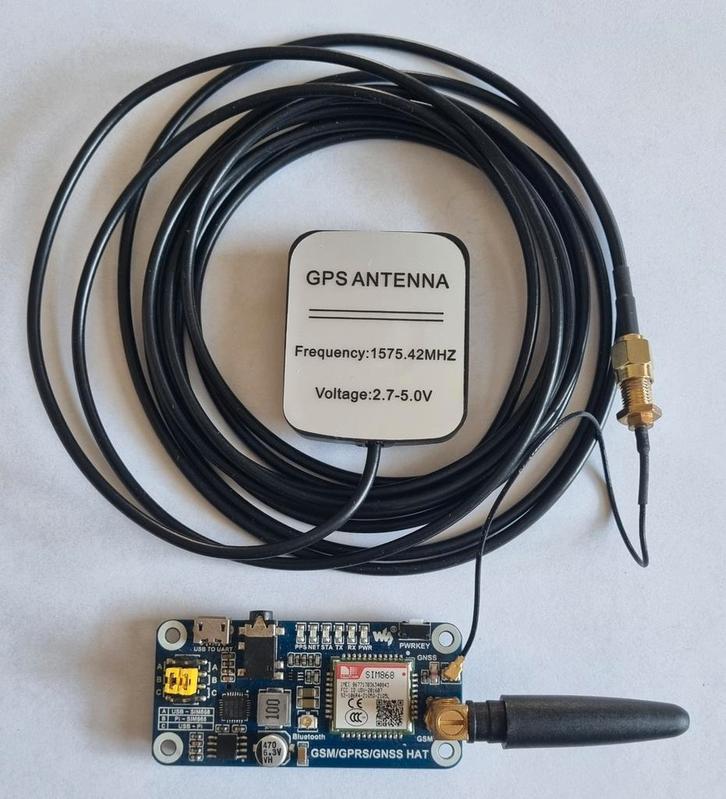 SIM868 GPRS/GPS Modem HAT voor Raspberry Pi met Antenne, Computers en Software, Overige Computers en Software, Ophalen of Verzenden