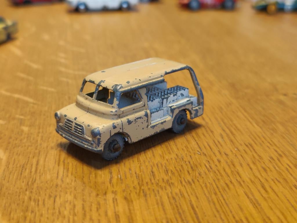 Matchbox Bedford Milk Truck, Ophalen of Verzenden, Zo goed als nieuw, Bus of Vrachtwagen